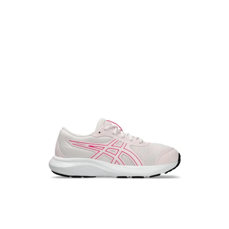 Asics CONTEND 9 Anti-Slip Wear-Resistant Low-Top Kids' Running Shoes Pink Kids'-1