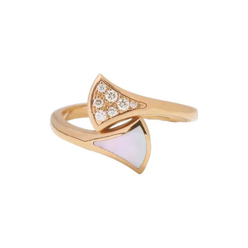 BVLGARI 18K Rose Gold Rings Women's-1