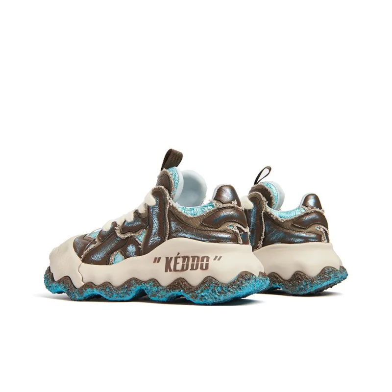 KEDDO Paint Is Not Dry Low Top Chunky Sneakers Unisex-10