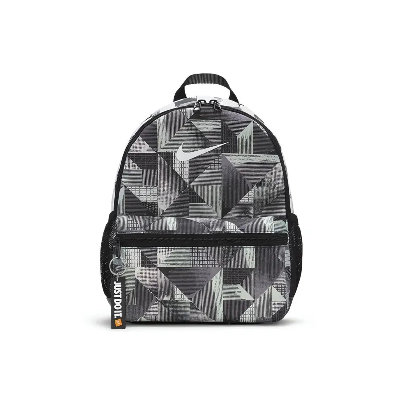 Nike Polyester Sports Backpack Regular Men's Black Green-0