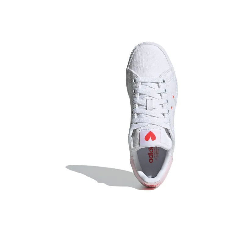 Adidas Originals STAN SMITH CS Anti Slip Wear Resistant Low Top Kids' Skateboarding Shoes White Teenagers-2