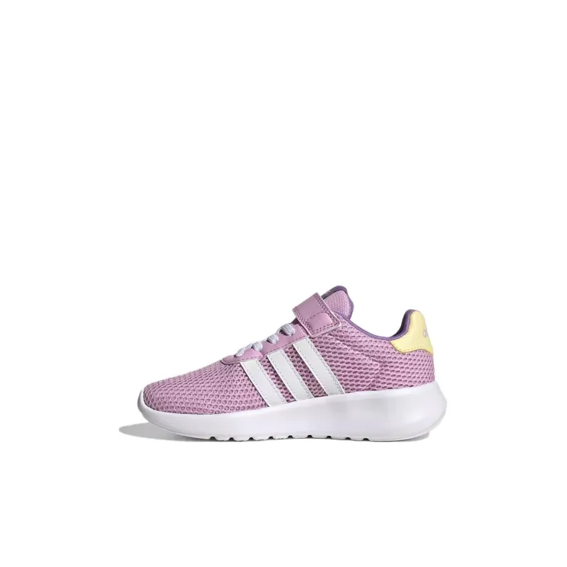 Adidas LITE RACER 3.0 Abrasion Resistant Low Top Kids Lifestyle Shoes Pink Kids'-2