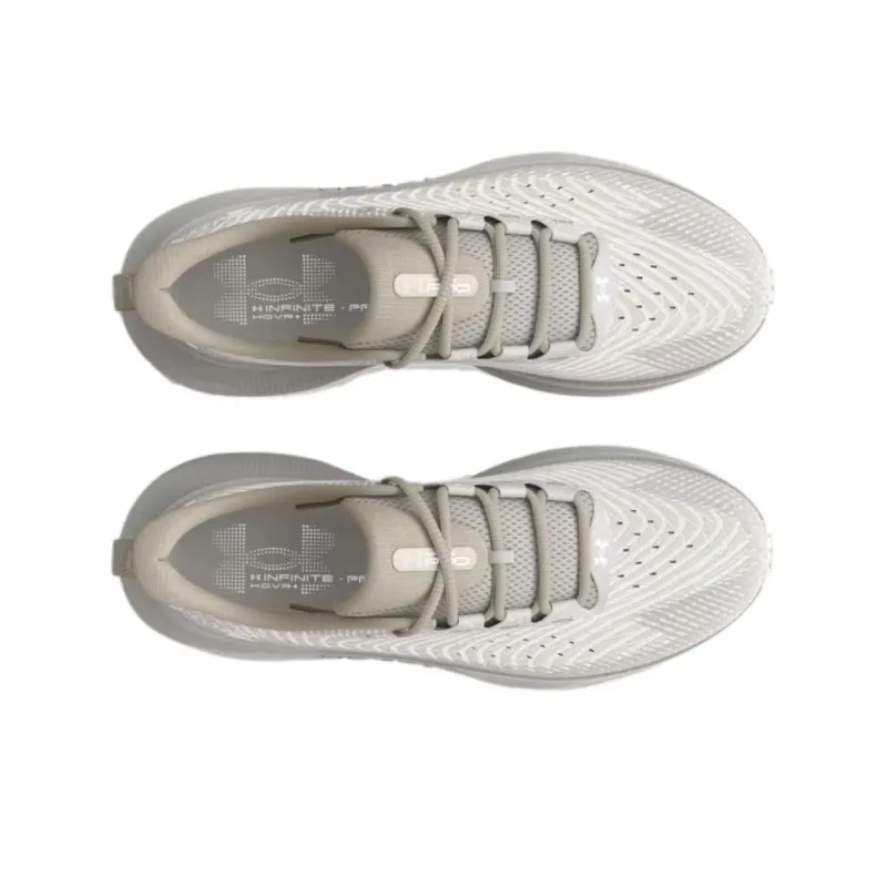 Under Armour Infinite Pro Anti-Slip Wear-Resistant Low-Top Running Shoes Men's White-2