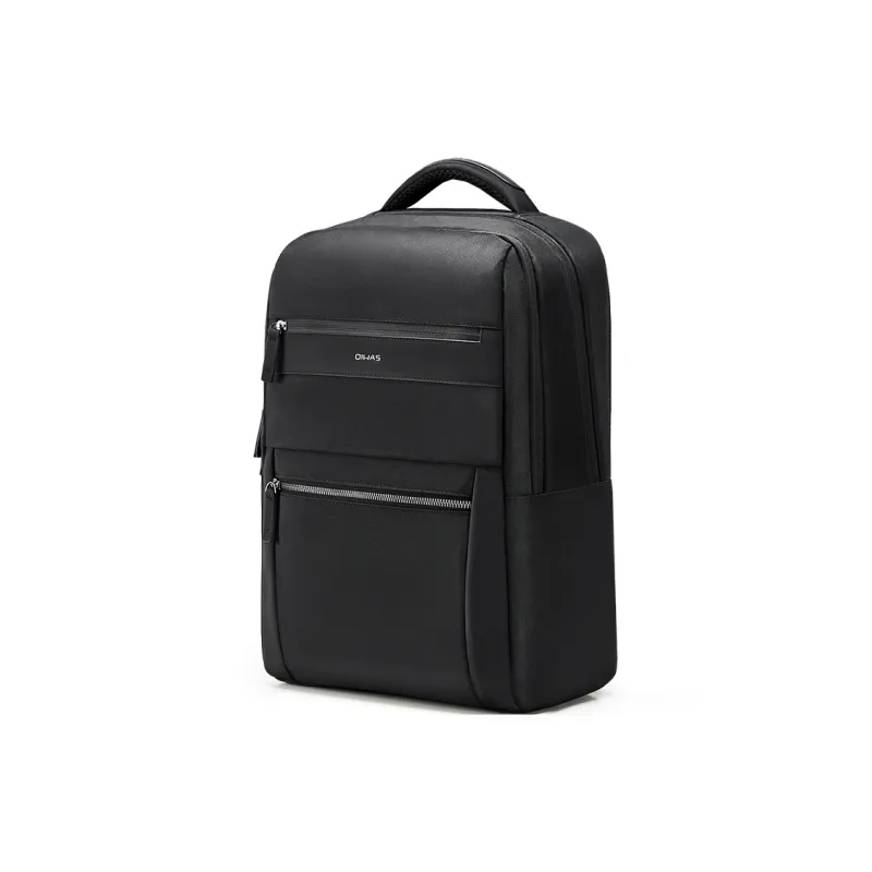 OIWAS Fabric Travel Backpack Laptop Bag Men's Black-1