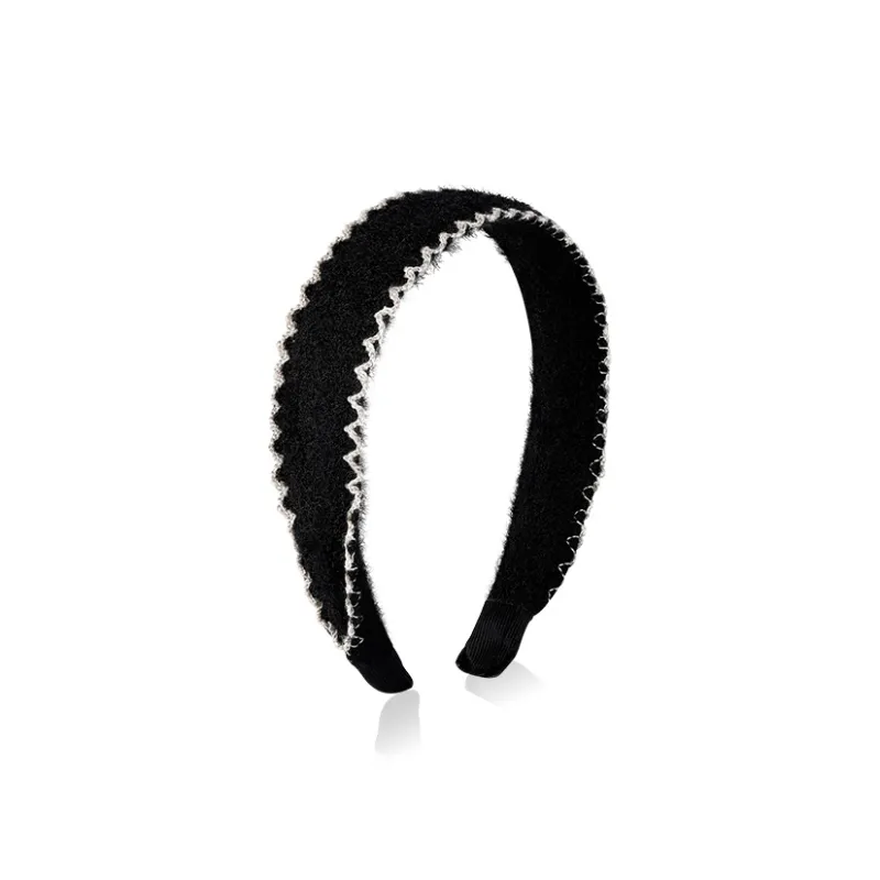 GUEXY Acrylic Plush Headbands Women's-3