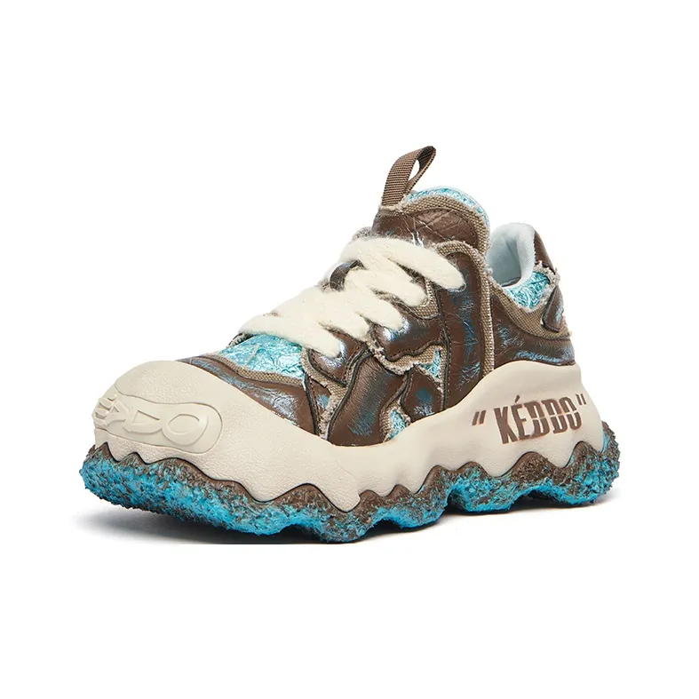KEDDO Paint Is Not Dry Low Top Chunky Sneakers Unisex-7