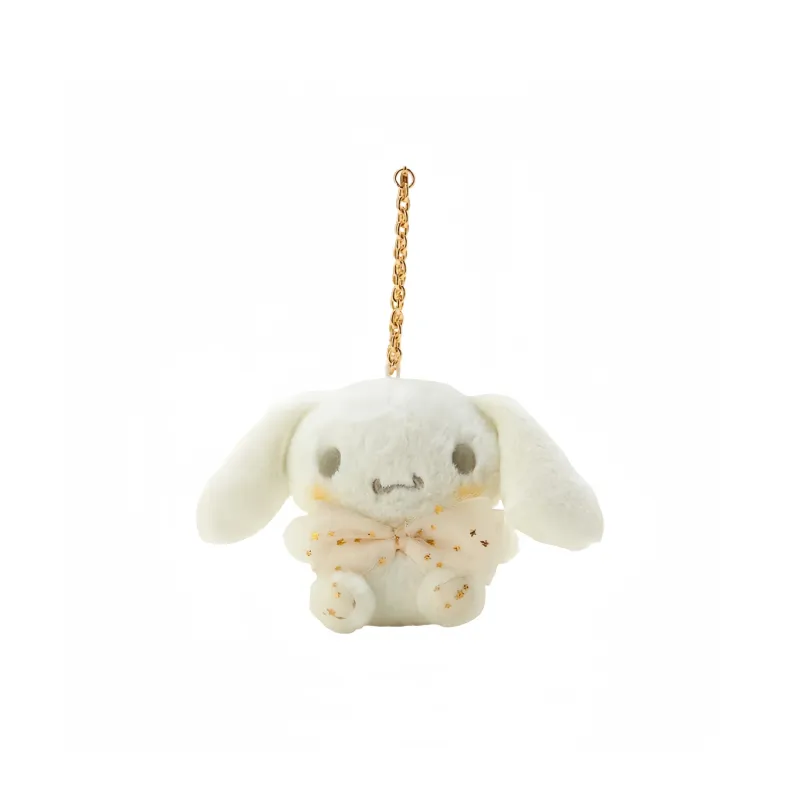 Sanrio Cinnamoroll White Winter Collection Keychain Dolls Plush Pendant 9cm High-0