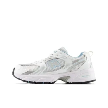 New Balance NB 530 Anti Slip Wear Resistant Low Top Kids Lifestyle Shoes White Kids'