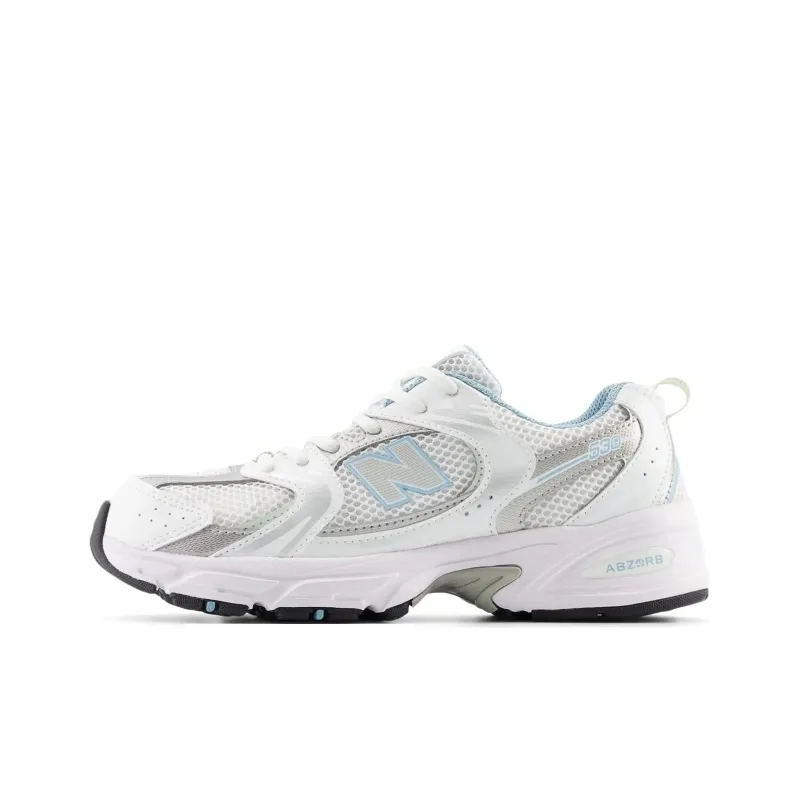 New Balance NB 530 Anti Slip Wear Resistant Low Top Kids Lifestyle Shoes White Kids'-0