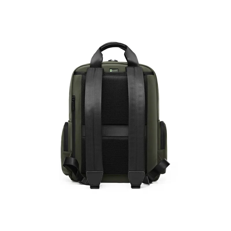 OIWAS Fabric Laptop Bag, Backpack, Travel Backpack Men's Black/Rock Stone Green-9
