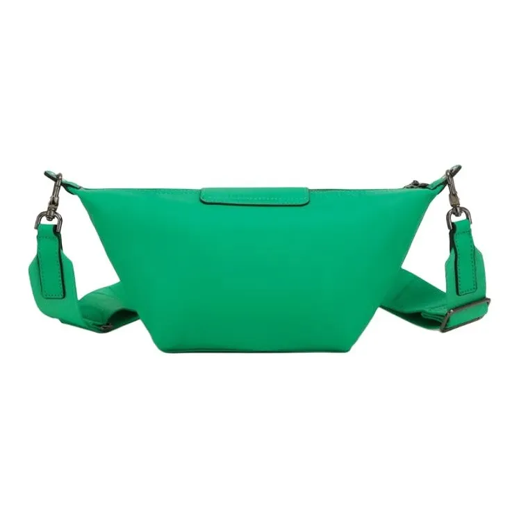 LONGCHAMP Le Pliage Xtra Cow Leather Dumpling Bag Crossbody Bag Shoulder Bag Mini Women's Green-3