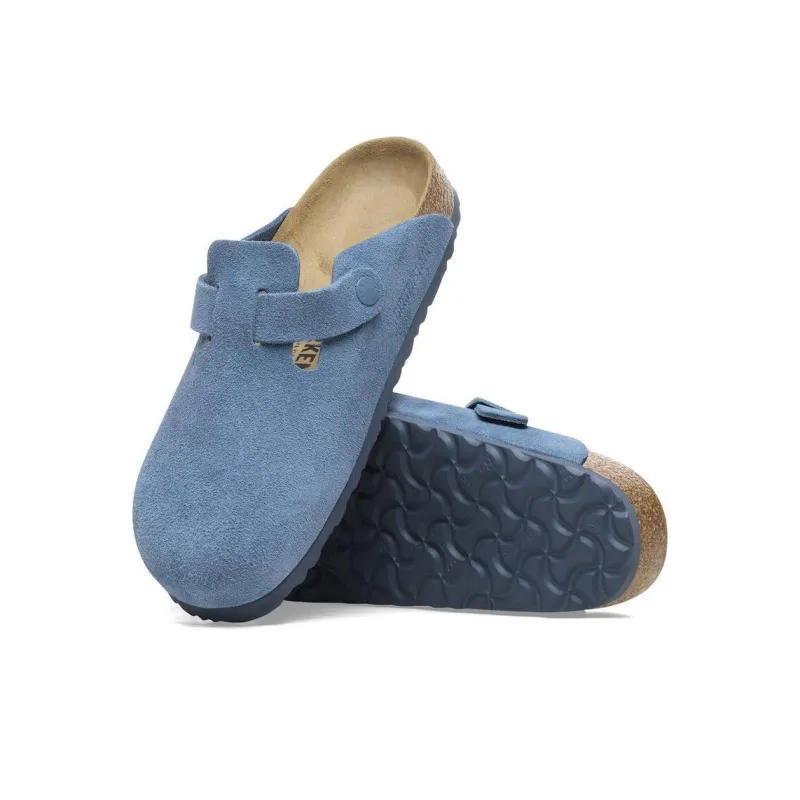 Birkenstock Wrap toe Slippers Unisex Light Blue Narrow Fit-4
