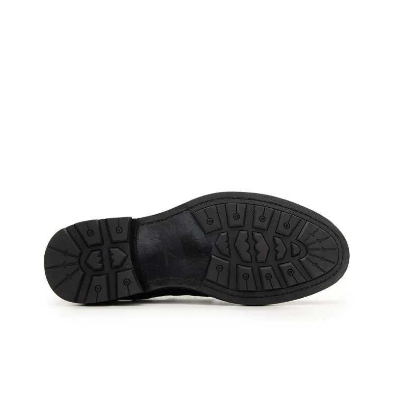 Satchi Dress Shoes Men Low Top Black-5