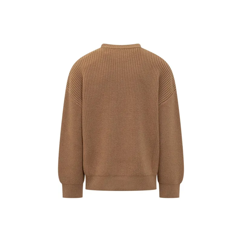 Marine Serre Fisherman Logo Patch Knitted Sweater-1