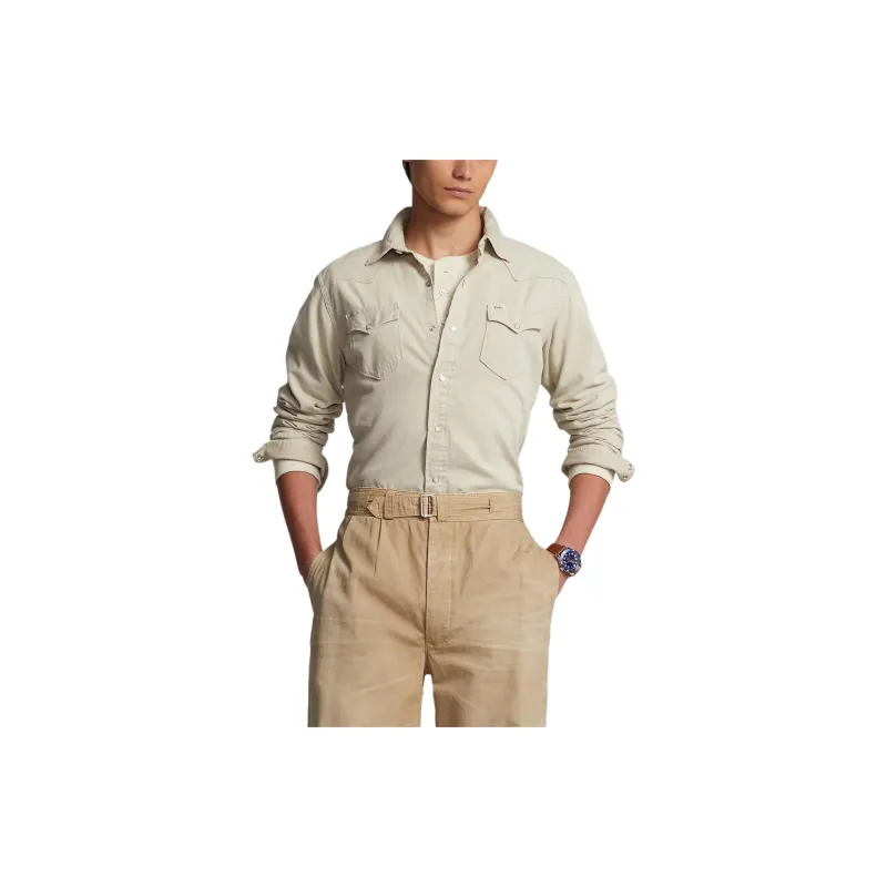 Polo Ralph Lauren FW23 Shirt Men's Khaki-1