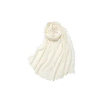 NAME.S 100% Cashmere Knit Scarves Unisex Earth Tone Series Box Shopping Bag