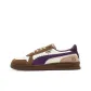 Brown/White/Purple
