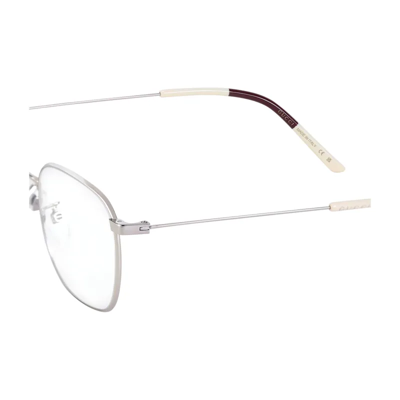 GUCCI Alloy Square Eyeglass Frames Men's-4