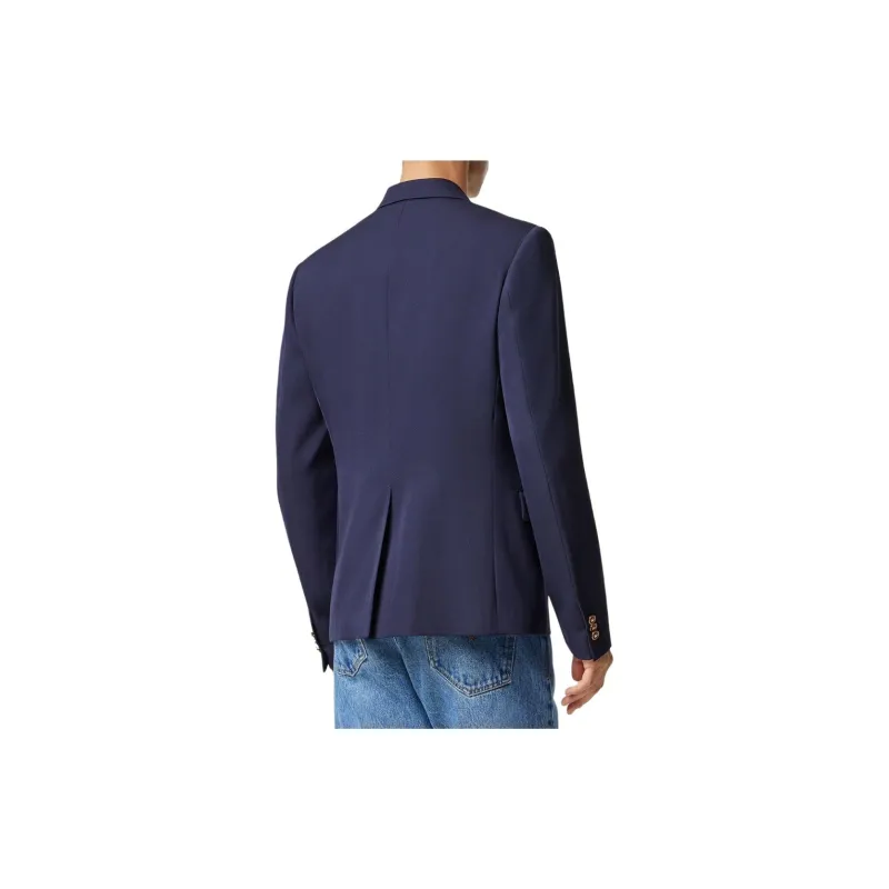 VERSACE Double Breasted Tailored Blazer-4