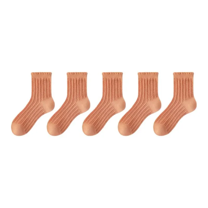 ROBINHOOD Mid Calf Socks Women's 5 Pack-24