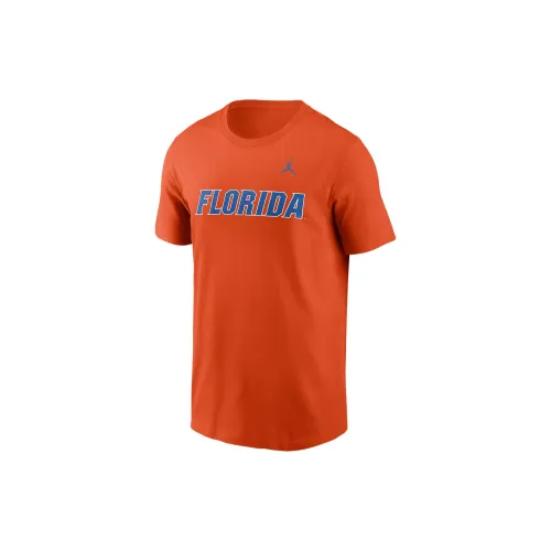 Jordan FLORIDA GATORS T-Shirts Men Orange