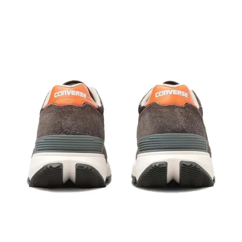 Converse Anti Slip Wear Resistant Low Top Casual Running Shoes Unisex Dark Brown-4