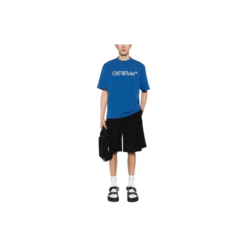 OFF WHITE Big Bookish Skate Crewneck T Shirt-2