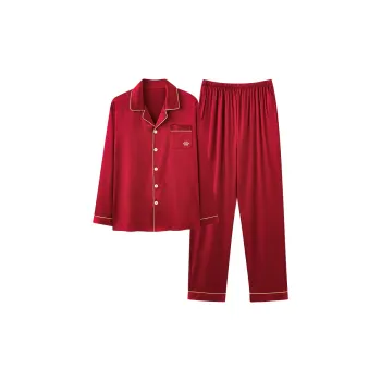 Mulong Family Pajama Set Men's Red