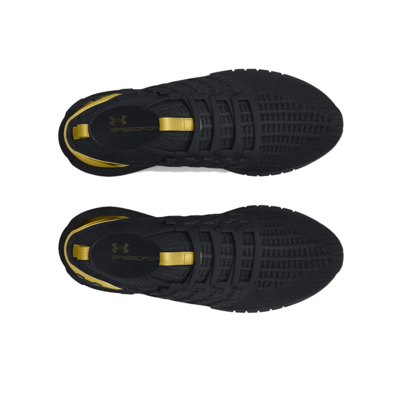 Under Armour Anti Slip Wear Resistant Mid Top Casual Shoes Unisex Black-3