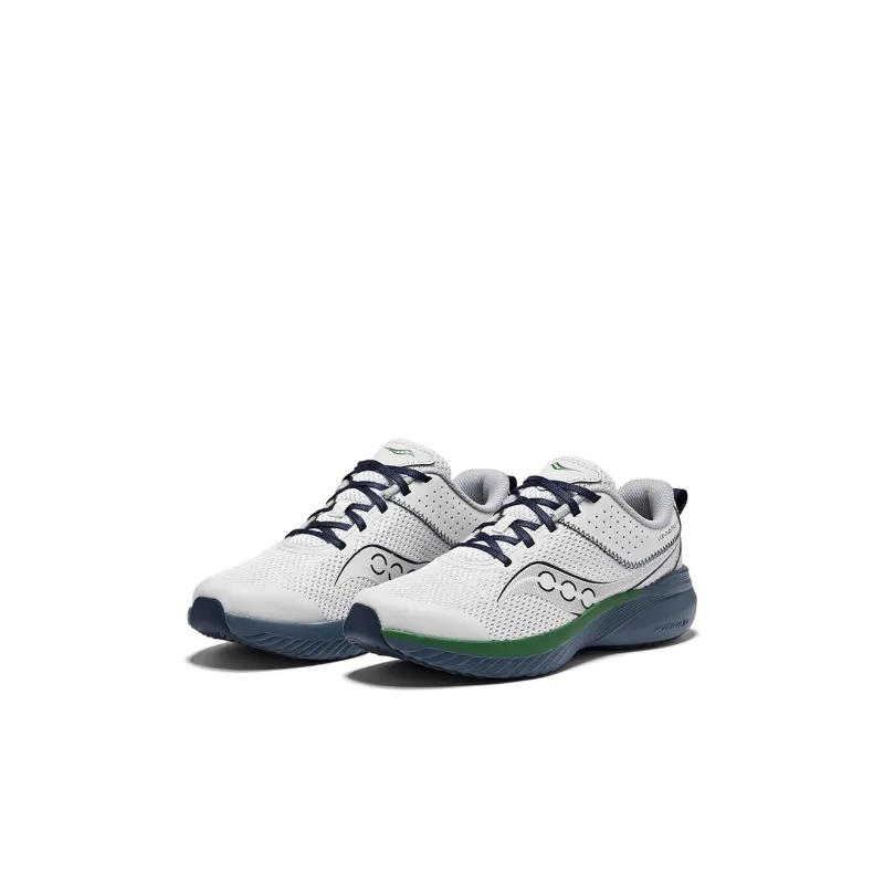 saucony Kinvara 14 Big Kid 'Grey Blue Green'-3