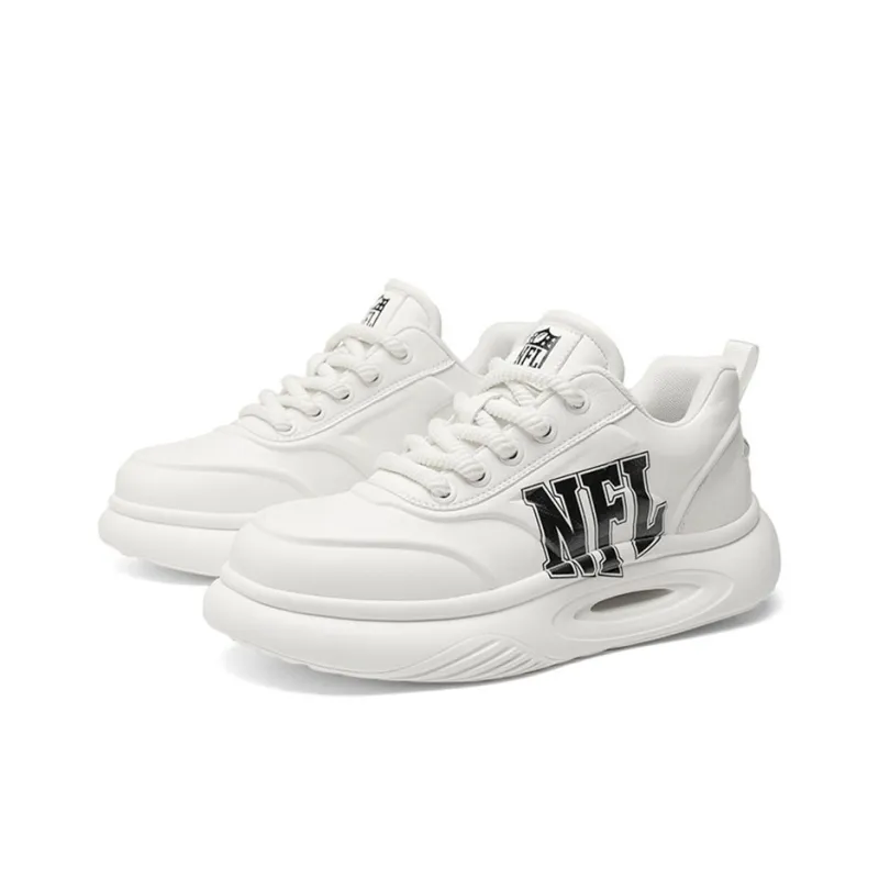 NFL Sport Casual Cushioning Lightweight Low Top Casual Shoes Men's Ecru-1