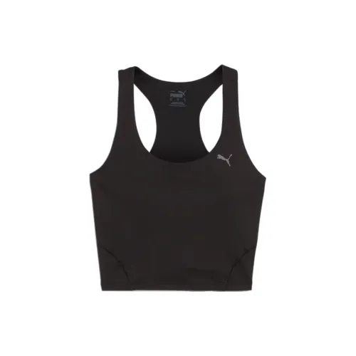 PUMA STUDIO FOUNDATION Sleeveless Sports Shirts Women's Black