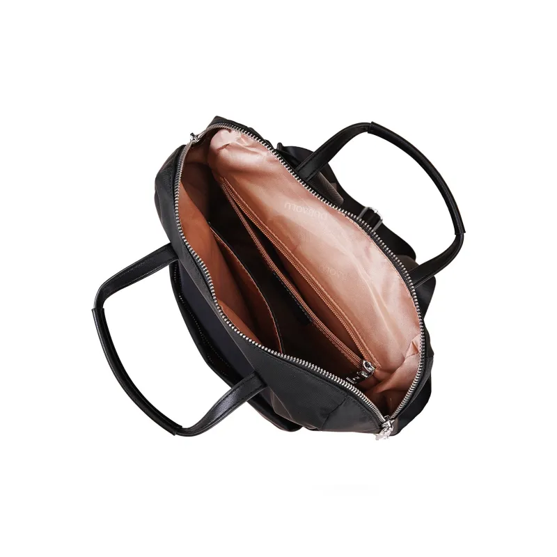 Dubaolu Fabric Carry Backpack Regular Men's Black-6