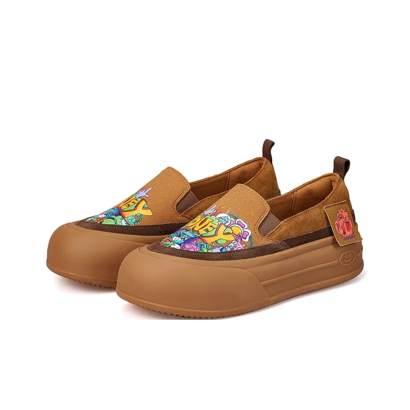 Joy&Mario Loafers Women's Camel/Light Gray/Yellow-1
