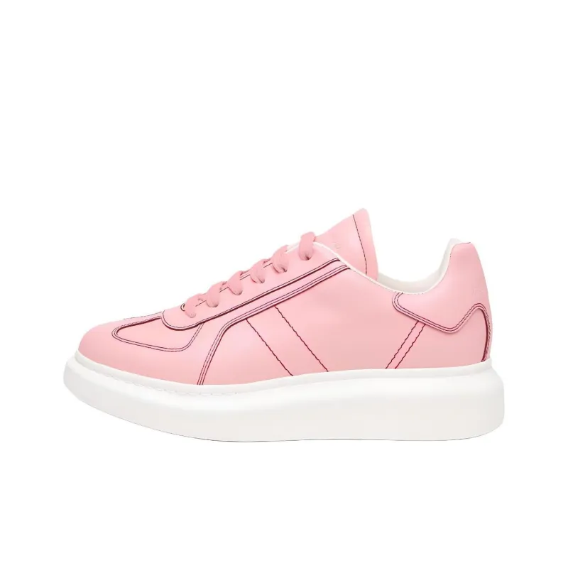 Alexander McQueen Low Top Casual Shoes Women's Pink-0