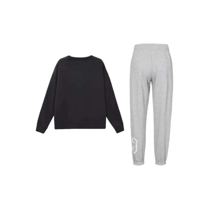 Jordan Sweatshirt Set Men's Black-1