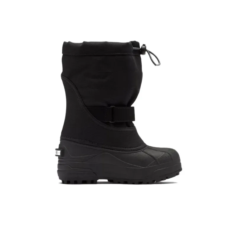 Columbia Powderbug Plus 2 Waterproof And Warm Knee-High Kids' Boots Black Teenagers-1