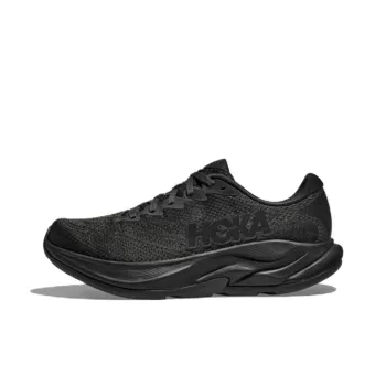 HOKA ONE ONE RINCON 4 Slip Resistant Low Top Running Shoes Men's Black