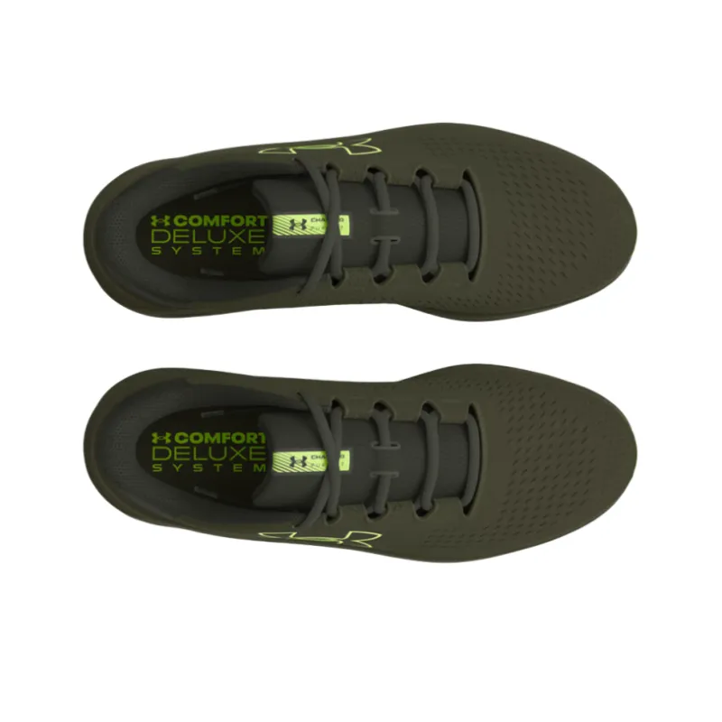 Under Armour Charged Pursuit 3 Wear resistant And Lightweight Low Top Running Shoes Men's Green-2