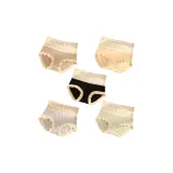 MY-8922/Khaki+Apricot+Black+Light Blue+Light Green/5 Pack