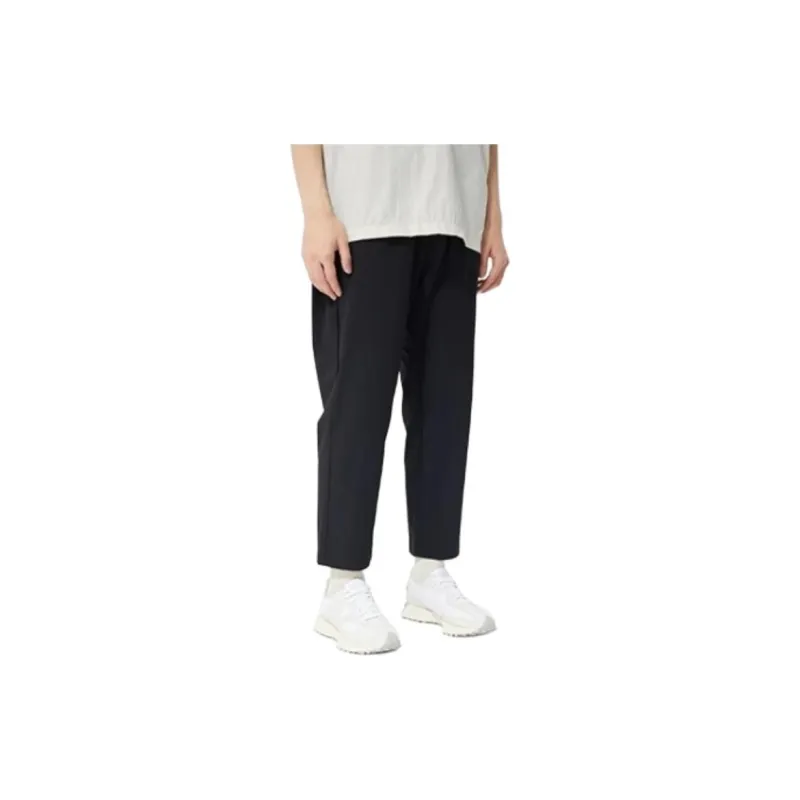 New Balance Knitted Sweatpants Men Black-3