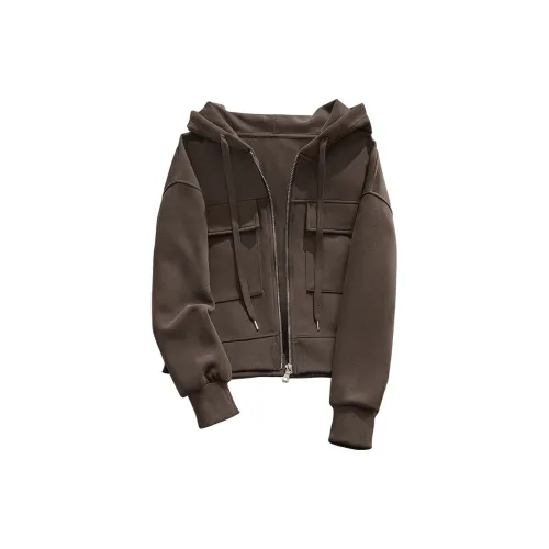 Cypress House Cropped Coats Women's Coffee