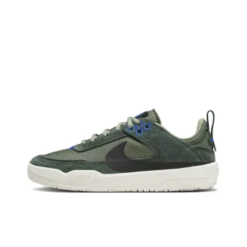 Nike SB DAY ONE Anti Slip Wear Resistant Low Top Kids' Skateboarding Shoes Green Teenagers