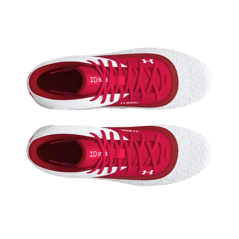 Under Armour Leadoff Slip Resistant High Top Training Shoes Men's White-4