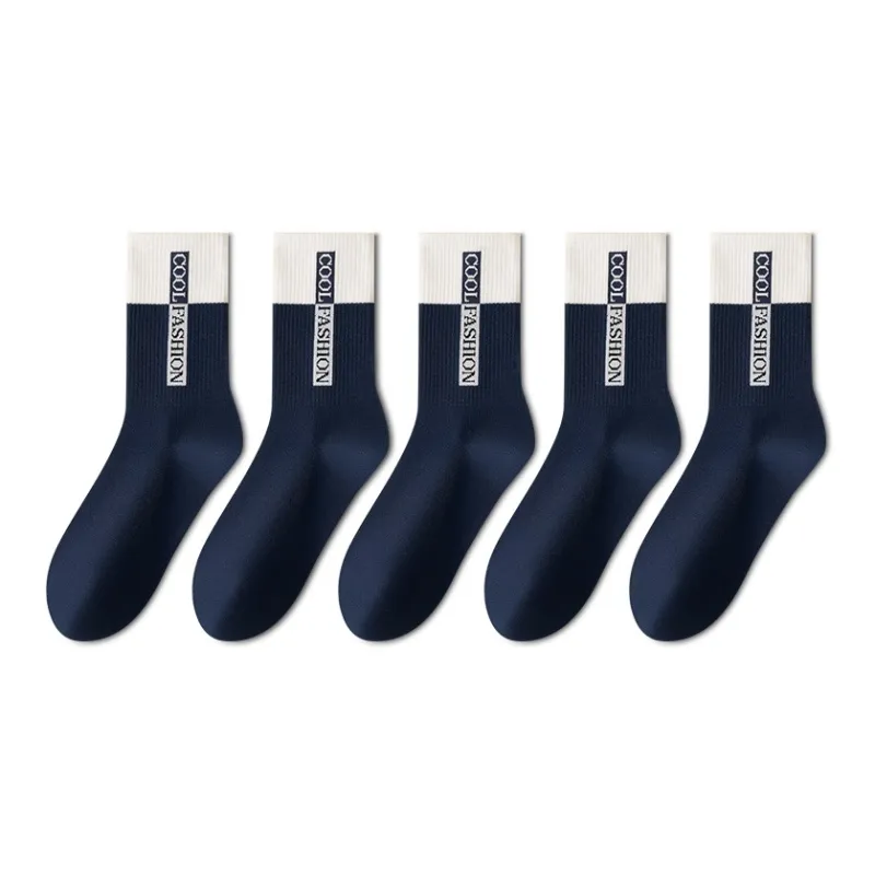 MIIOW Mid Calf Socks Men's Combo Set-0