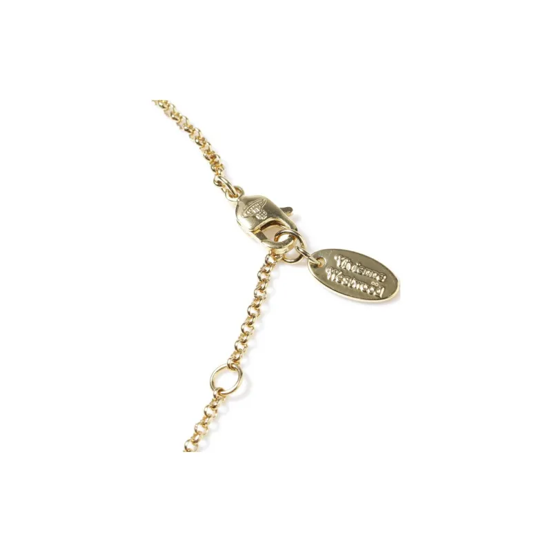 Vivienne Westwood Brass Necklaces Unisex Gold-3