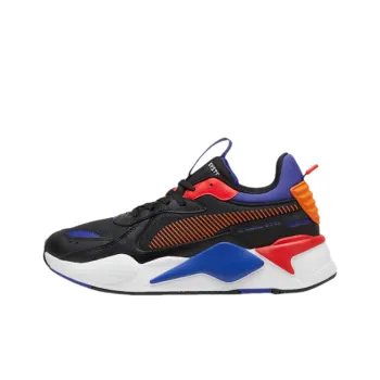 PUMA RS X Anti Slip Wear Resistant Low Top Casual Running Shoes Unisex Black