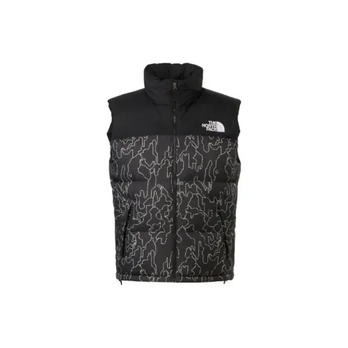 THE NORTH FACE Nuptse Vests Unisex Black Bark