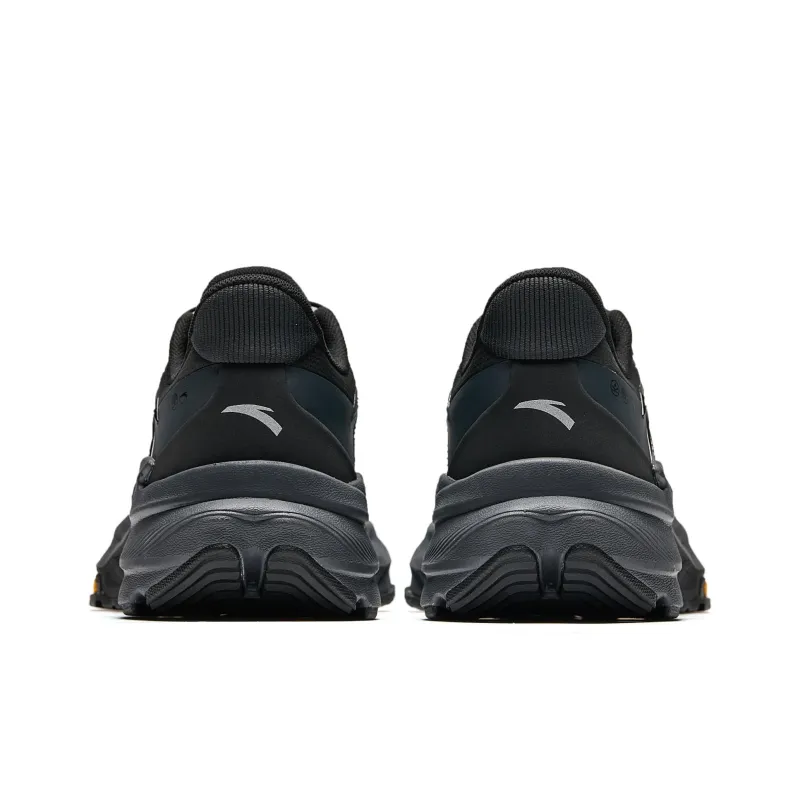 Anta Wilderness 2nd Generation Anti Slip Wear Resistant Low Top Trail Running Shoes Men's Gray Black-4