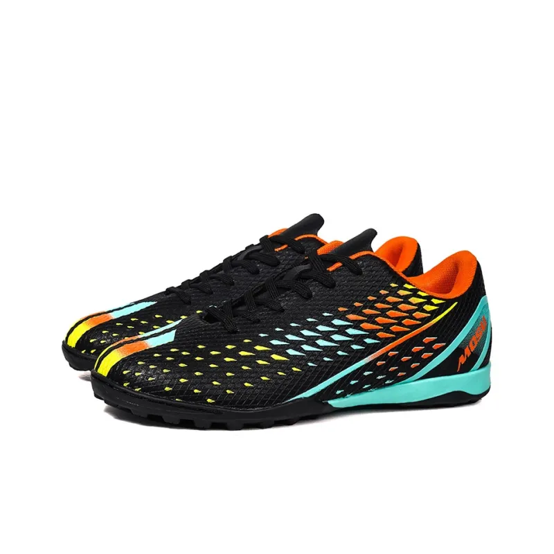 Animal claws Soccer Shoes Unisex Low Top Blue/Black-15